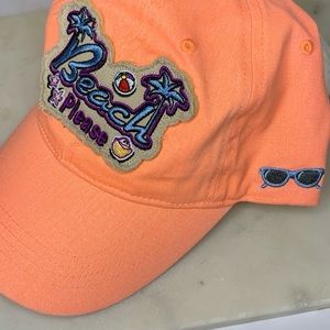 WildWear “Beach Please” Coral Cap